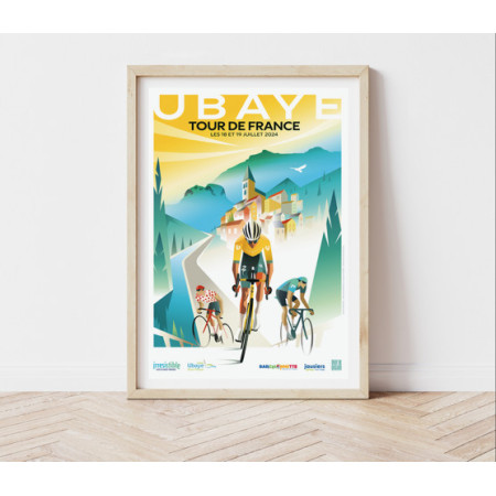Affiche Parapente St Vincent les forts | Maison des Produits de Pays