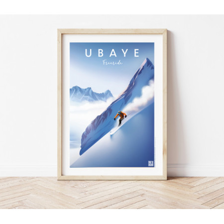 Affiche Parapente St Vincent les forts | Maison des Produits de Pays