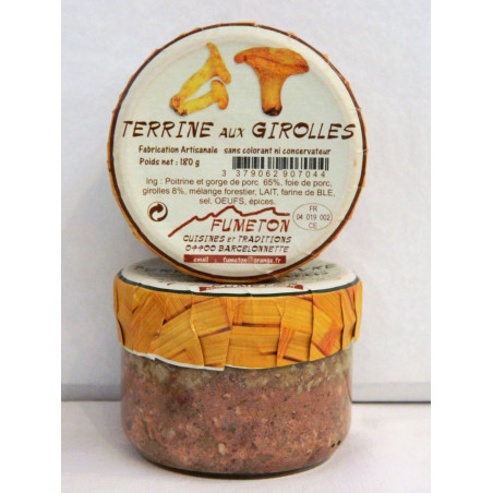 Terrine aux Girolles 180 gr