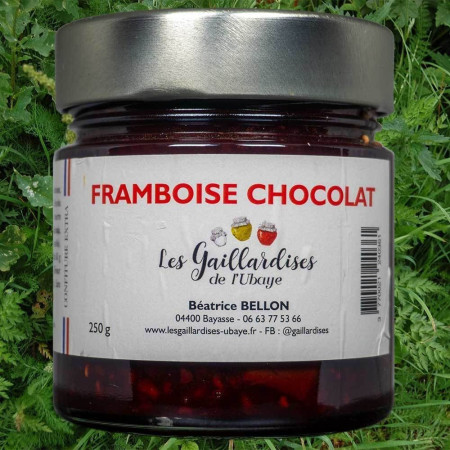 CONFITURE DE FRAMBOISE CHOCOLAT