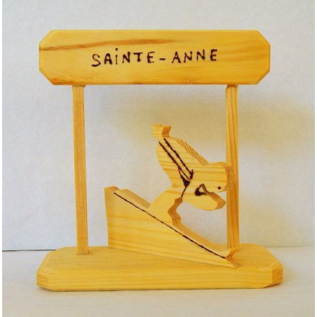 Skieur Saint Anne