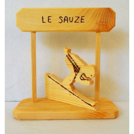 Skieur Le Sauze