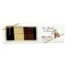 60 Mini tablettes assorties Chocolats noir, lait et blanc