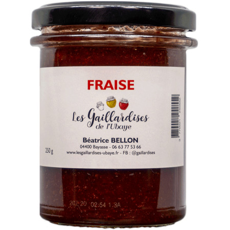 CONFITURE DE FRAISE