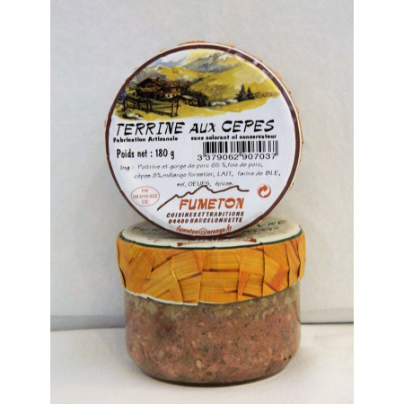 Terrine aux Cèpes 180 gr