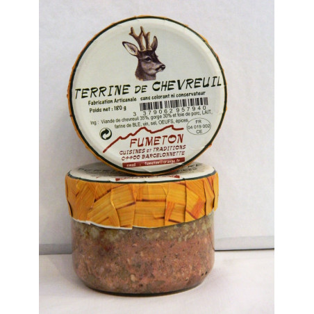 Terrine de Chevreuil 180 gr