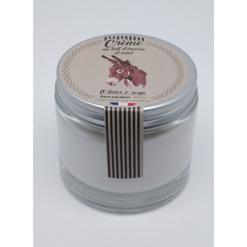 Crème au lait d’ânesse et miel - 100ml