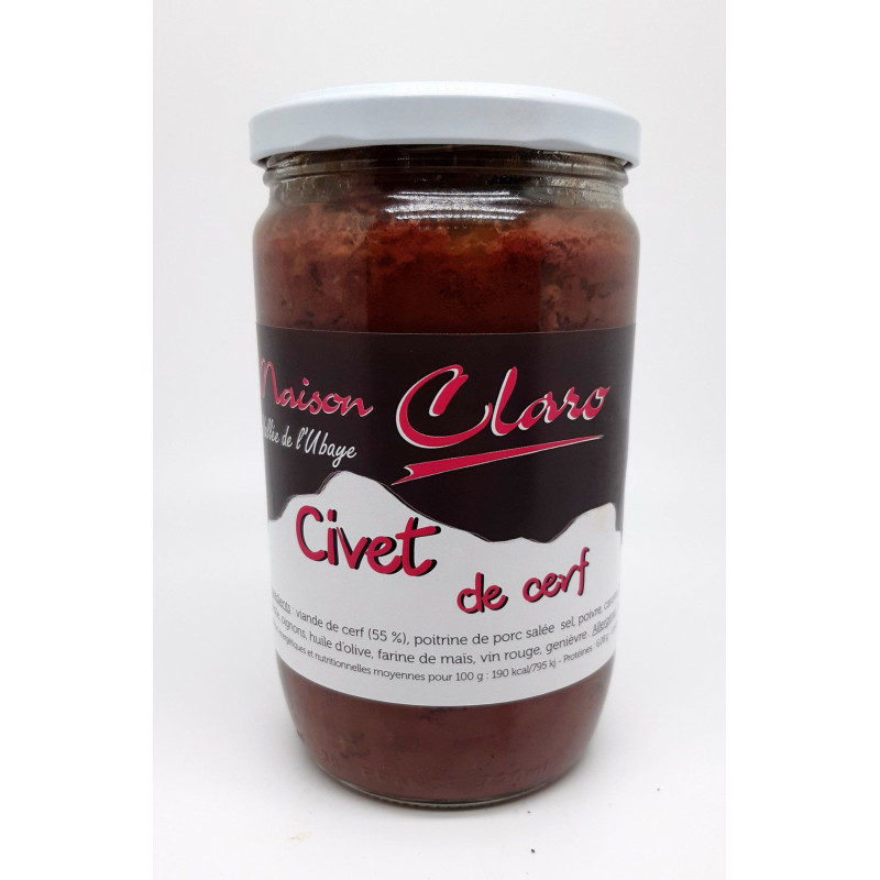 CIVET DE CERF CIVET DE CERF
