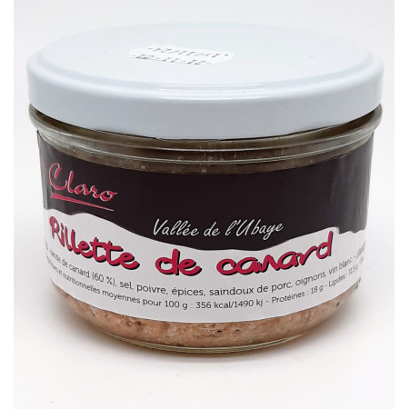 Rillette de canard 175 gr