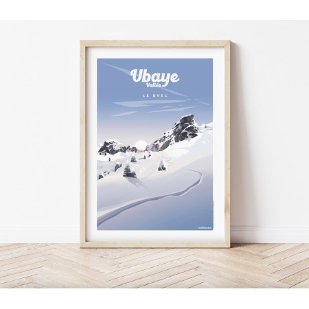 Affiche Le Brec paysage