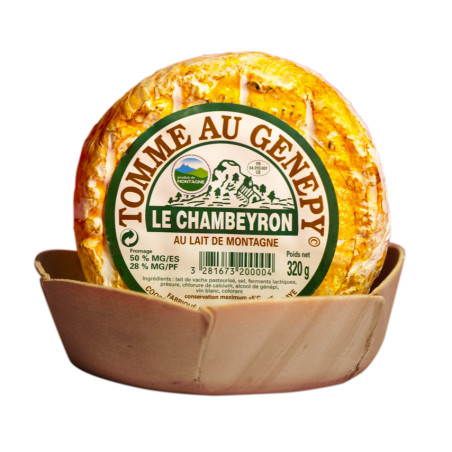 Fromage Tomme au Génépy - 320g