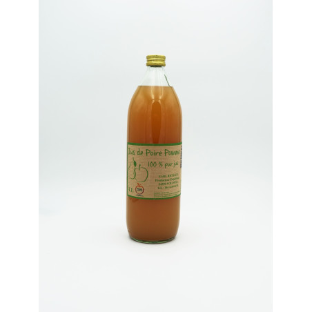 JUS DE POIRE POMME